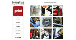 Desktop Screenshot of missprint.se